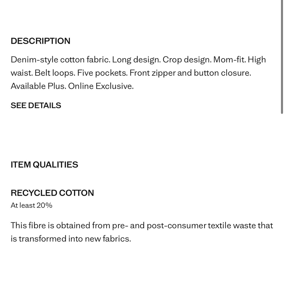 Mango Mom Jeans - Picture 9 of 9